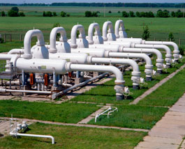 Picture of natural gas pipeline.