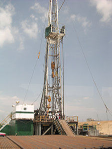 Image of Kerr McGee's oil-and-gas drilling rig