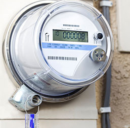 Picture of a smart meter.