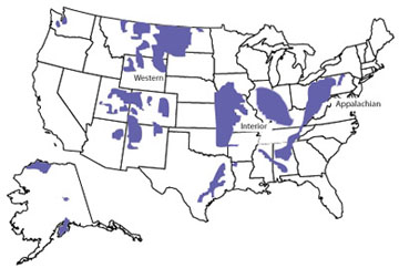 U.S. Coal Resource Regions