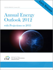 Annual Energy Outlook 2012 Early Release Overview Cover