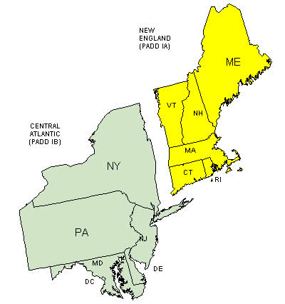 Figure 1. The U.S. Northeast Region
