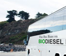 a bus that runs on biodiesel 
