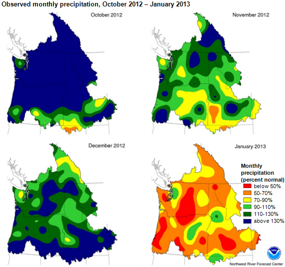 Maps of monthly precipitation, as explained in the article text