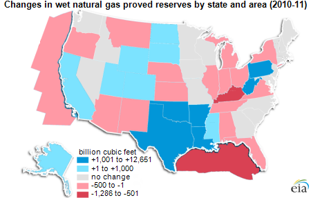 Map of wet natural gas reserves, as explained in the article text