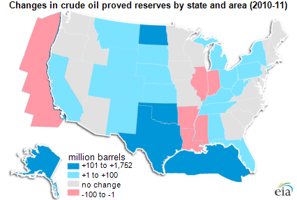 Map of oil reserves, as explained in the article text