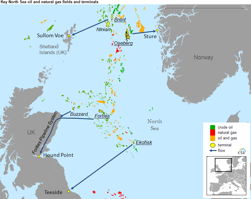 Summer maintenance affects North Sea crude oil production and prices ...