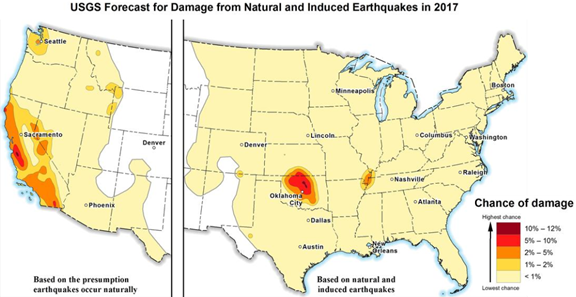 map of potential earthquake damage, as explained in the article text
