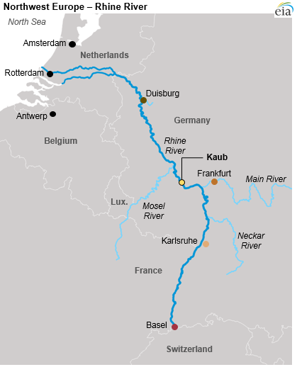 Northwest Europe - Rhine River