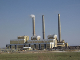 Hunter Power Plant, a Coal-Fired Power Plant South of Castle Dale, Utah