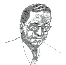 drawing of Louis Roberst