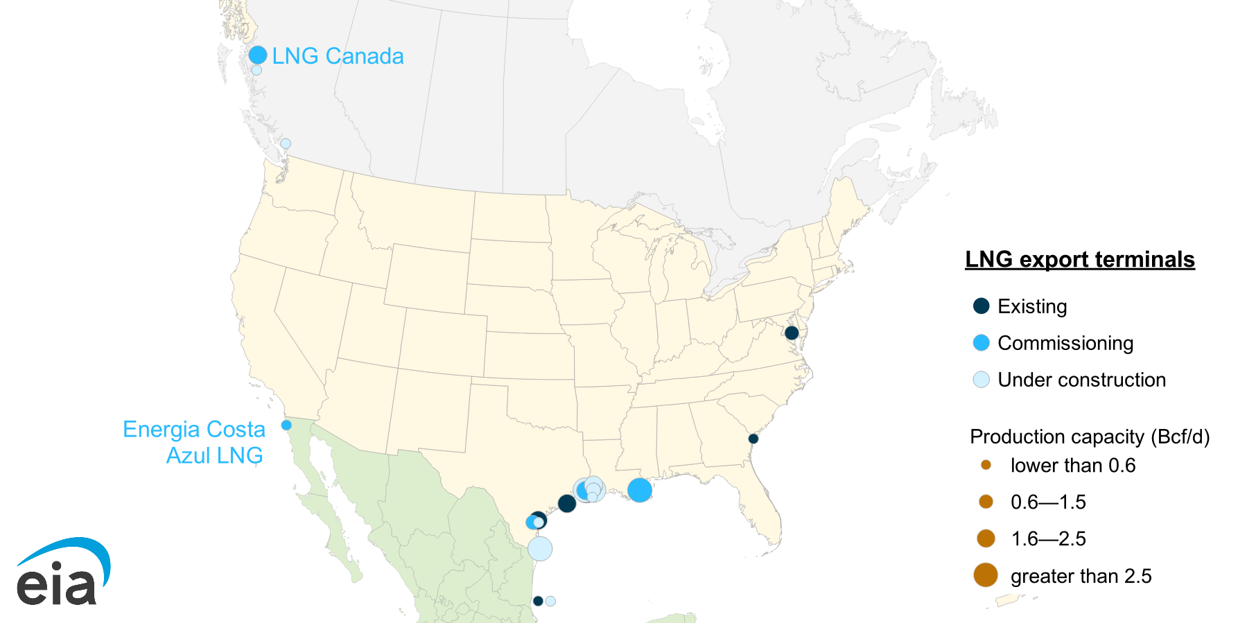 North America liquefied natural gas export facilities (2016�&2031)
