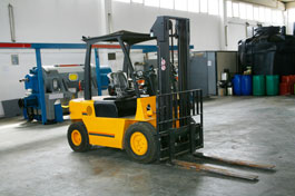 Indoor forklift