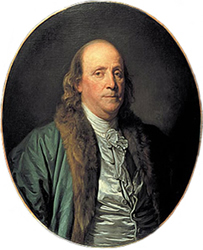 image of Benjamin Franklin portrait