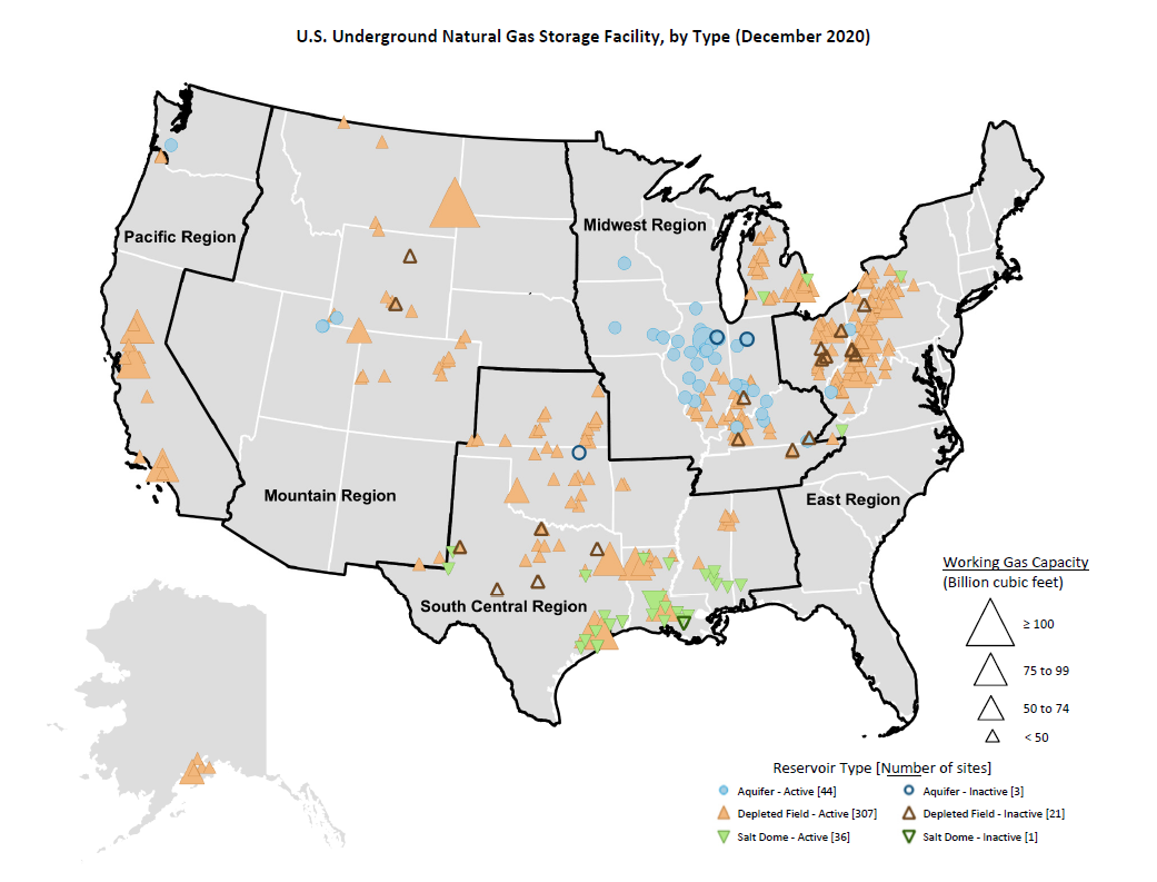 Natural Gas Storage Fields In Illinois  Dandk Organizer