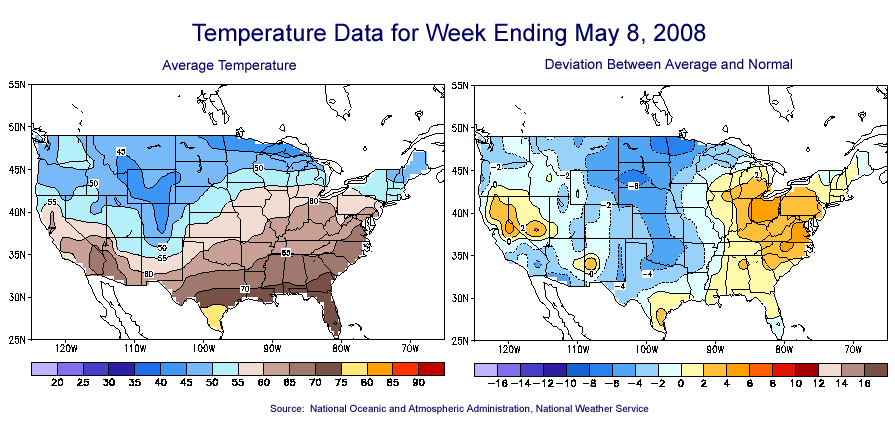 Temperature Maps