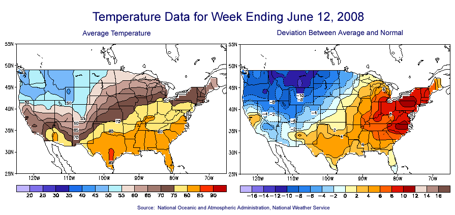 Temperature Maps