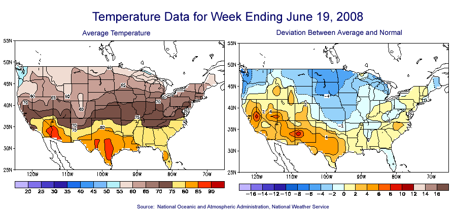 Temperature Maps