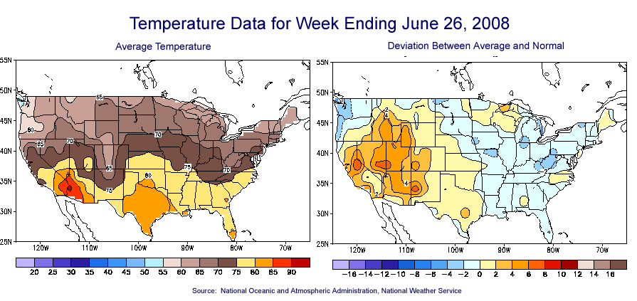 Temperature Maps