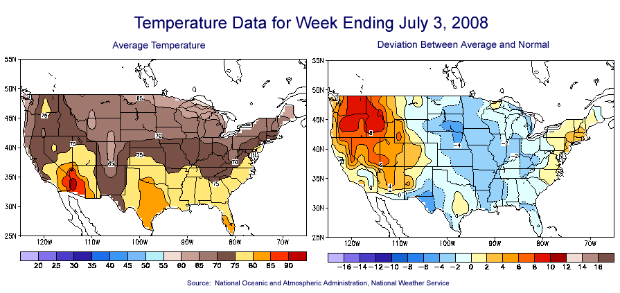 Temperature Maps