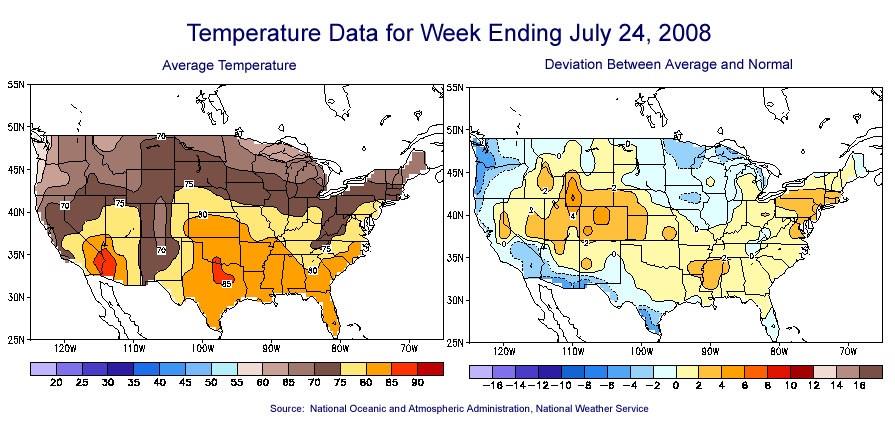 Temperature Maps