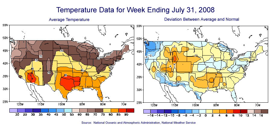 Temperature Maps