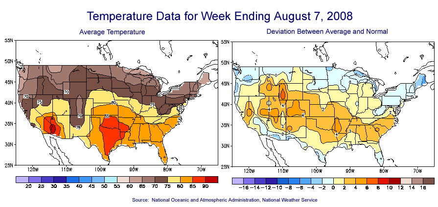 Temperature Maps