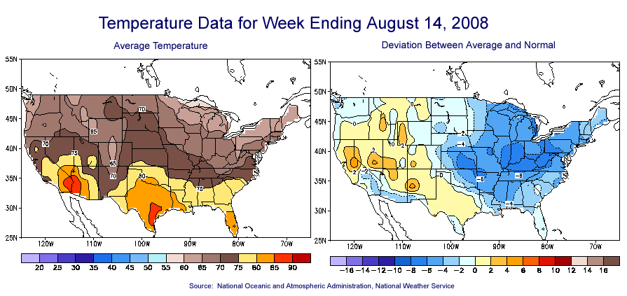 Temperature Maps