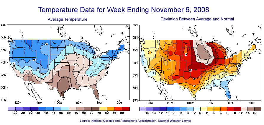 Temperature Maps