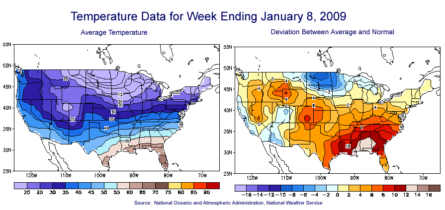 Temperature Maps