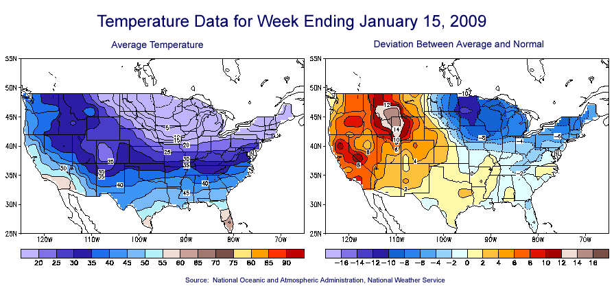 Temperature Maps