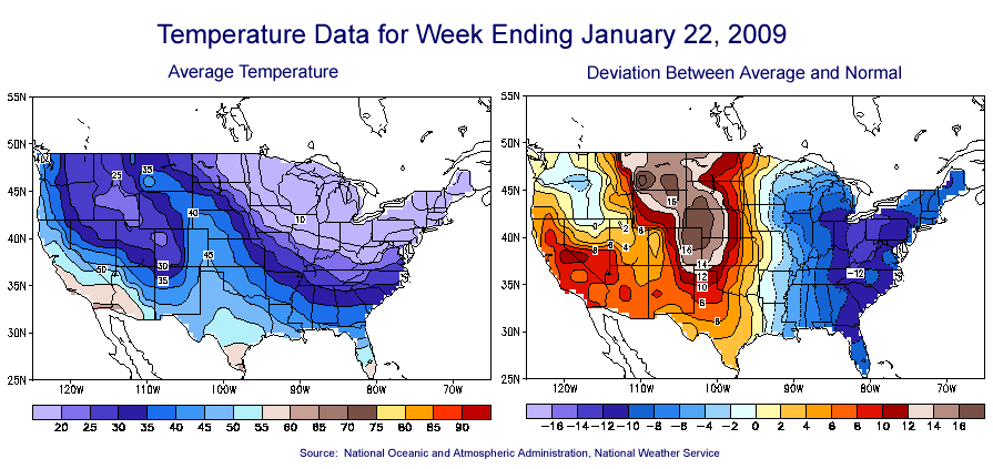 Temperature Maps