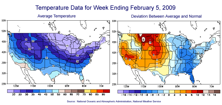 Temperature Maps