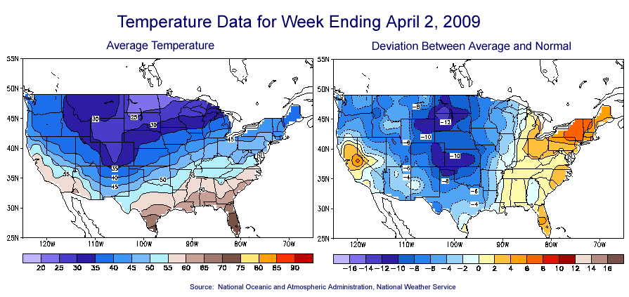 Temperature Maps