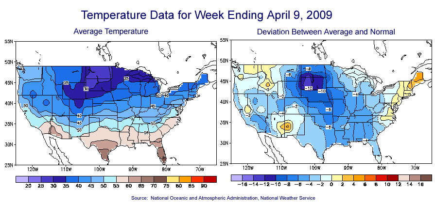 Temperature Maps