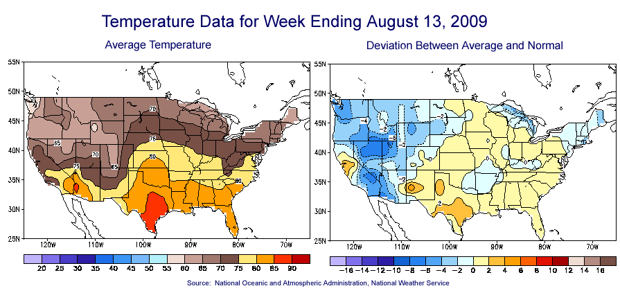 Temperature Maps