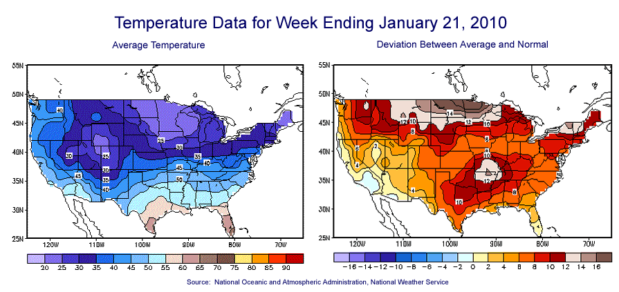 Temperature Maps