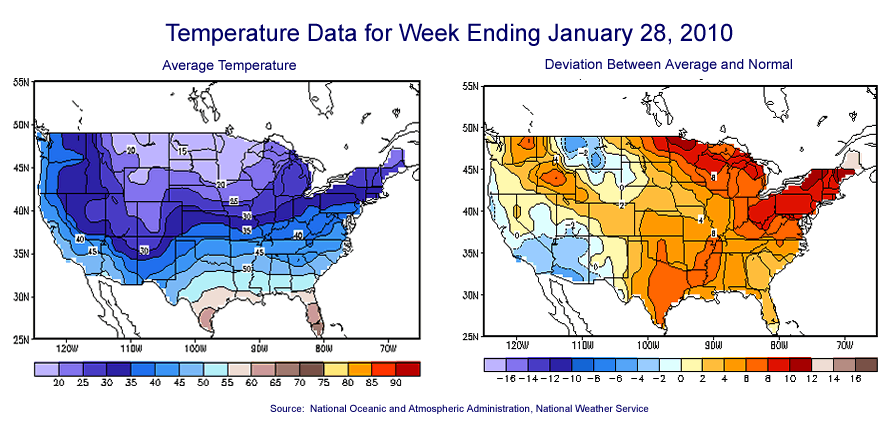 Temperature Maps