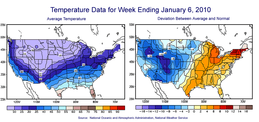 Temperature Maps