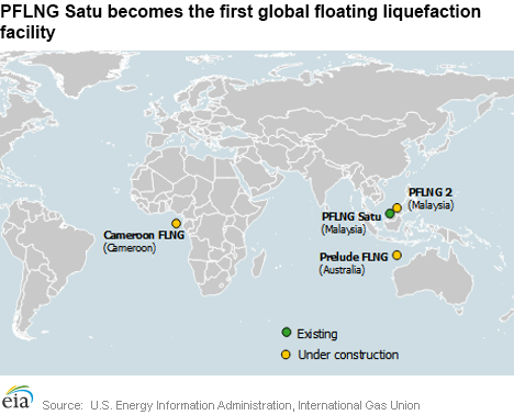 PFLNG Satu becomes the first global floating liquefaction facility
