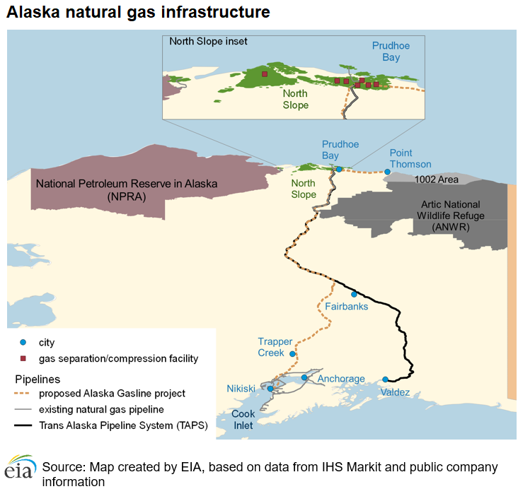 Alaska natural gas infrastructure