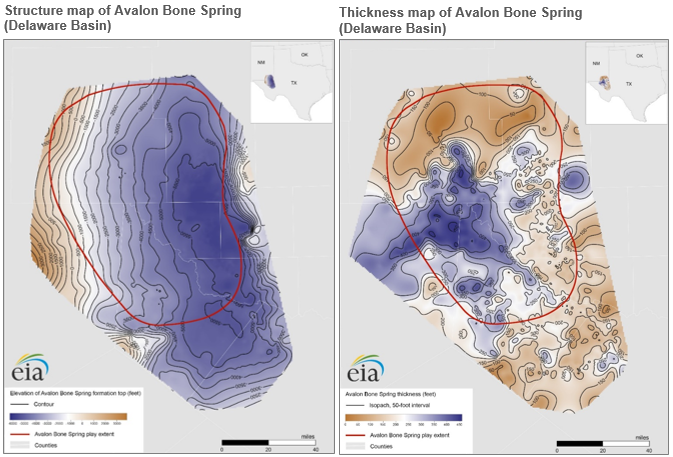 Avalon Bone Spring, as described in the article text