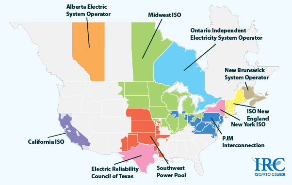 RTO map