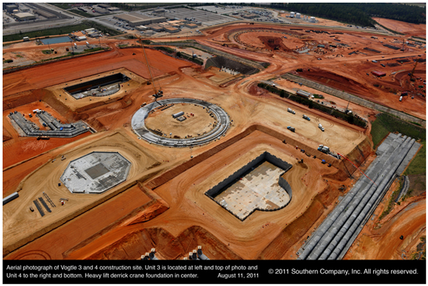 photograph of the Vogtle construction site, as described in the article text