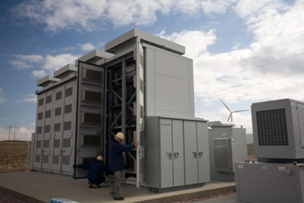 image of Wind-to-battery project in Minnesota, as described in the article text