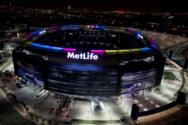 image of METLIFE stadium, as explained in the article text