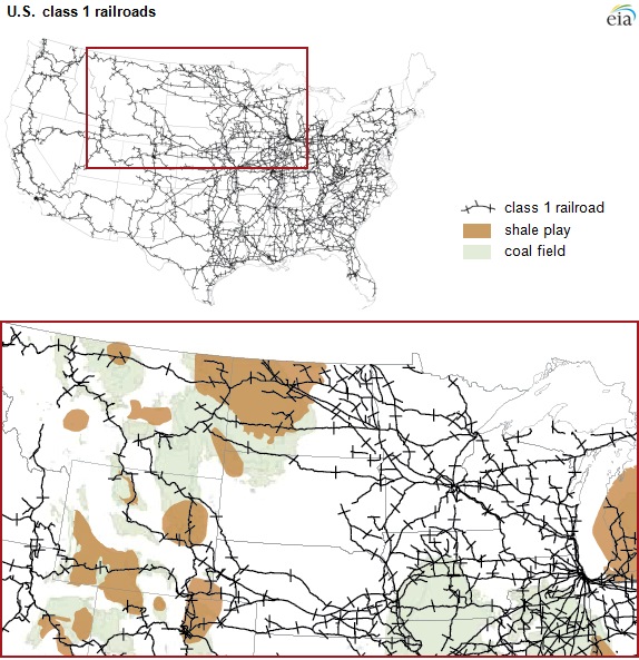 map of rail lines, as explained in the article text