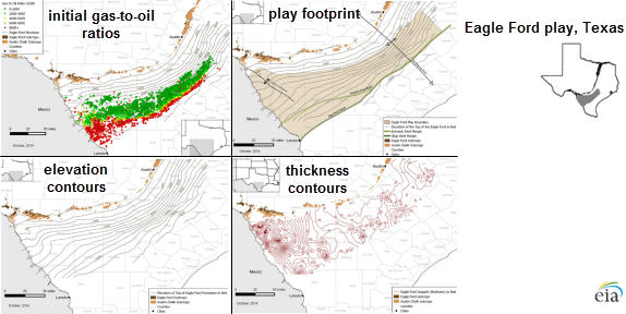 map of Eagle Ford Play, as explained in the article text