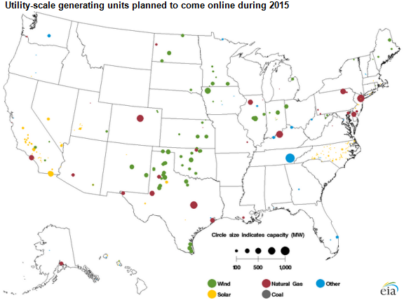 map of capacity additions, as described in the article text