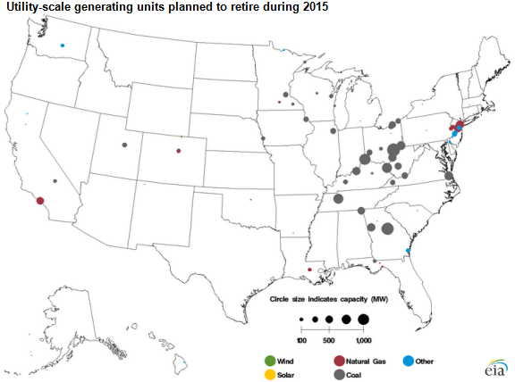 map of capacity retirements, as described in the article text